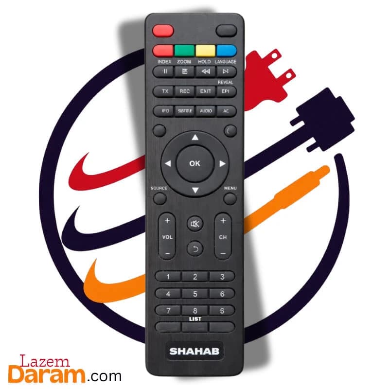 کنترل تلویزیون شهاب مدل Q9 Slim