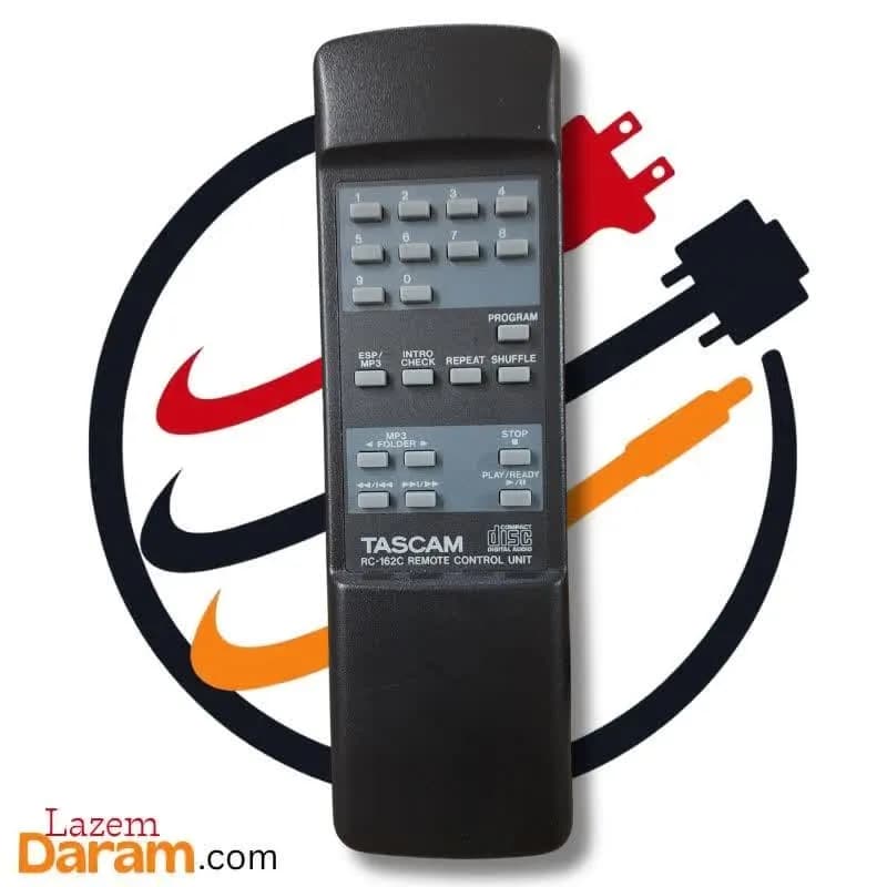 ریموت کنترل اصلی TASCAM مدل RC-162C مخصوص CD Player