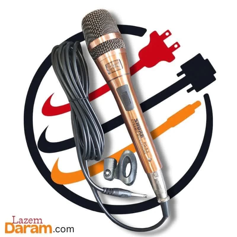 میکروفون داینامیک حرفه‌ای شور (SHURE) مدل PG-8.2 | بدنه تمام فلزی