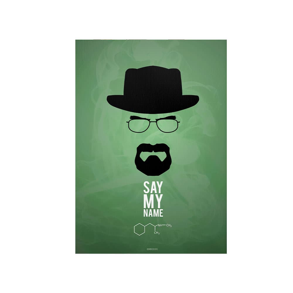 متال پوستر پیکد طرح Say My Name Breaking Bad کد PCD-MB1140