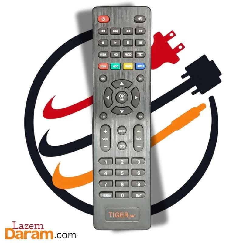 ریموت کنترل رسیور تایگر Tiger مدل Q9 (درجه یک)