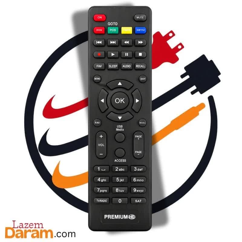 ریموت کنترل رسیور پریمیوم Premium HD مدل TV/RADIO (سری ACCESS)