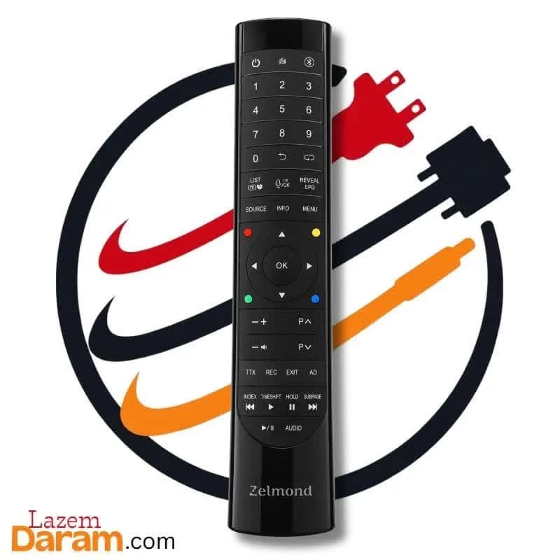 ریموت کنترل تلویزیون زلموند (Zelmond) / طرح شهاب