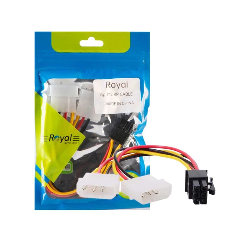 تبدیل ROYAL 6PIN TO 1/2 POWER
