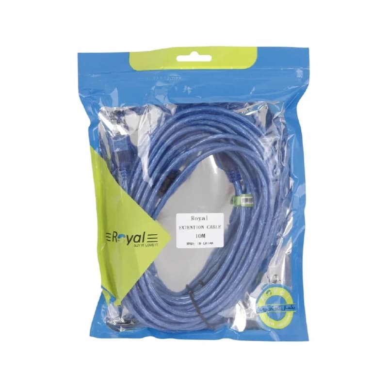 کابل افزایش ROYAL USB 10M