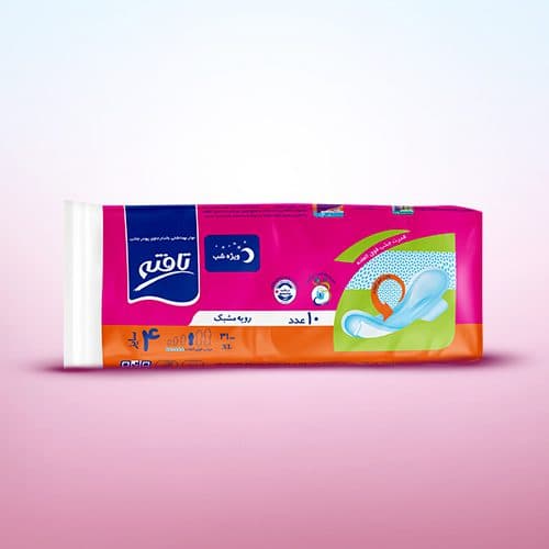نوار بهداشتی تافته سایز 4