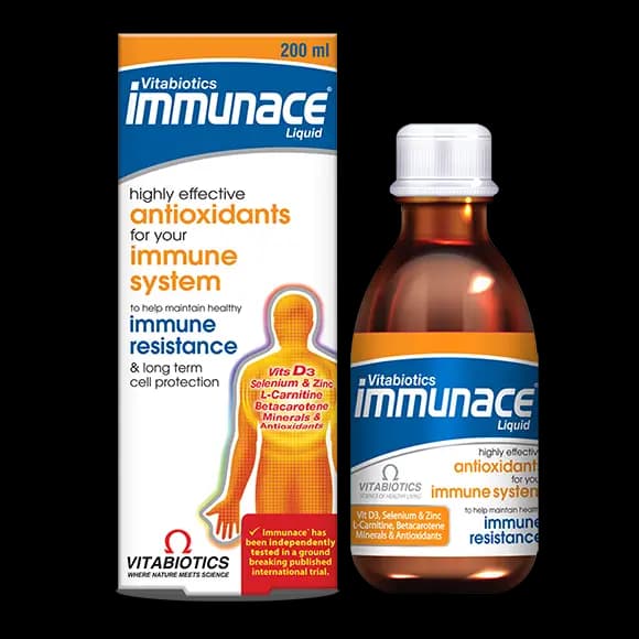 شربت ایمیونس immunace(VITABIOTICS)