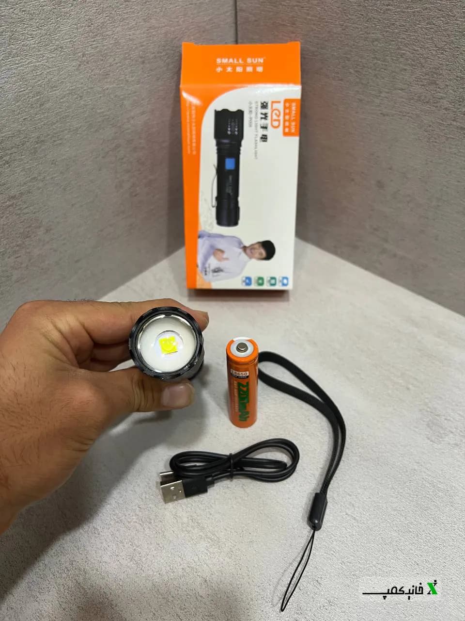چراغ قوه جیبی اسمال سان ZY-P008 — تصویر ۲
