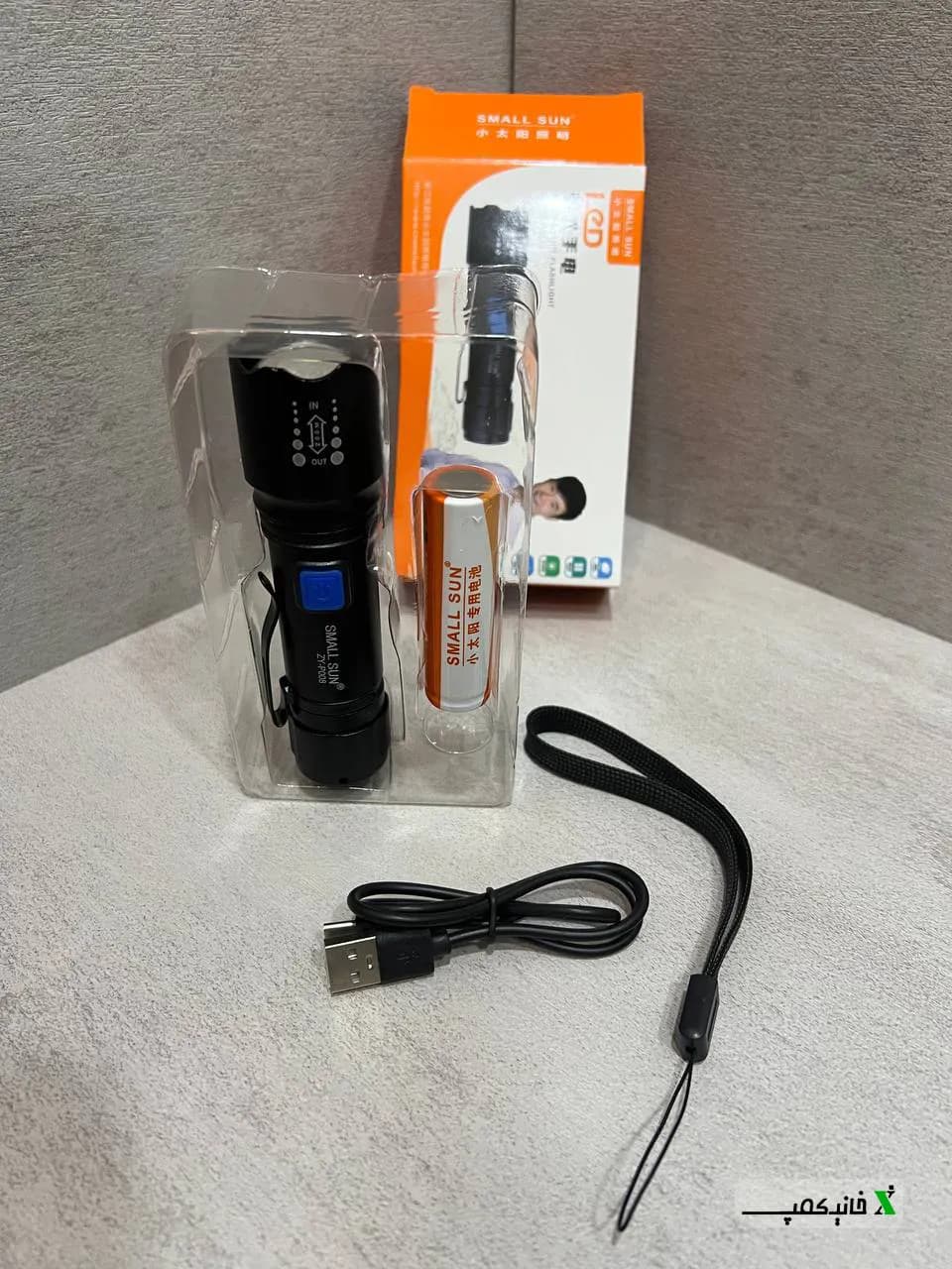 چراغ قوه جیبی اسمال سان ZY-P008 — تصویر ۳