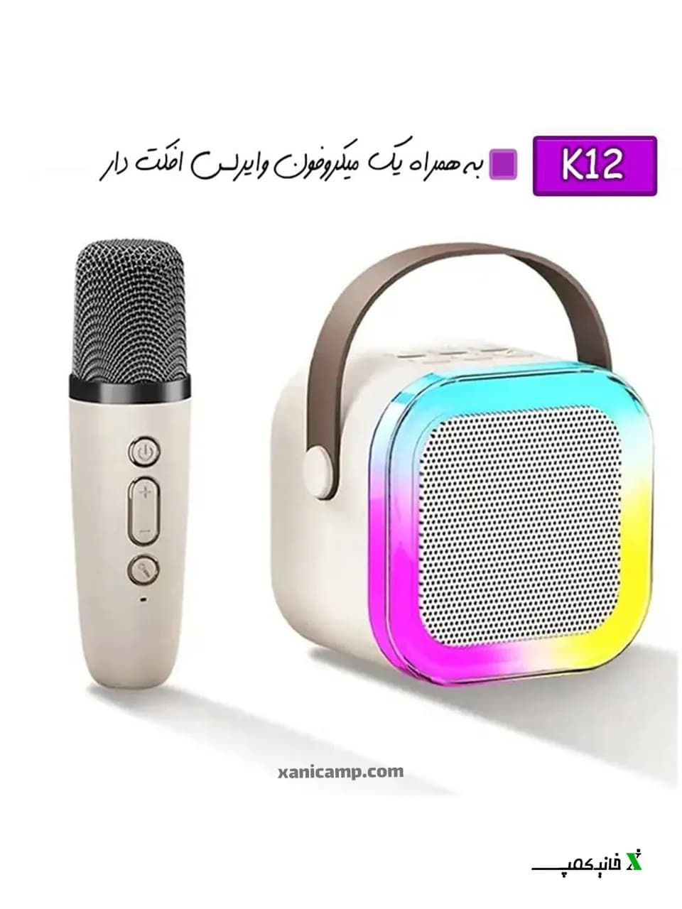اسپیکر بلوتوثی قابل حمل K12 — تصویر ۷