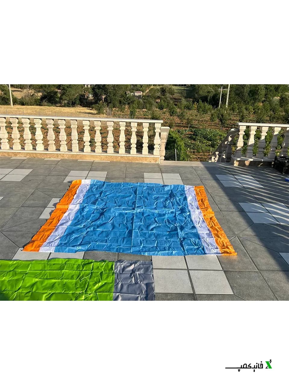 زیر انداز چادر میخ دار 215 در 275 سانتی‌متر — تصویر ۷