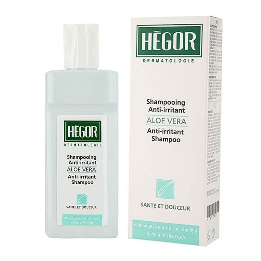 شامپو تسکین دهنده و ضد خارش آلوئه ورا هگور HEGOR