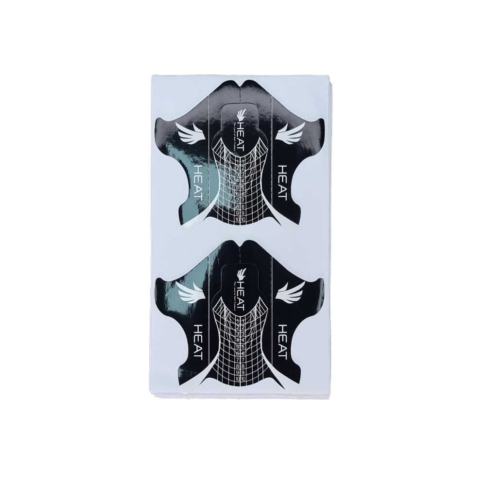 فرمر ناخن کاغذی هیت Heat nail forms 100 pcs