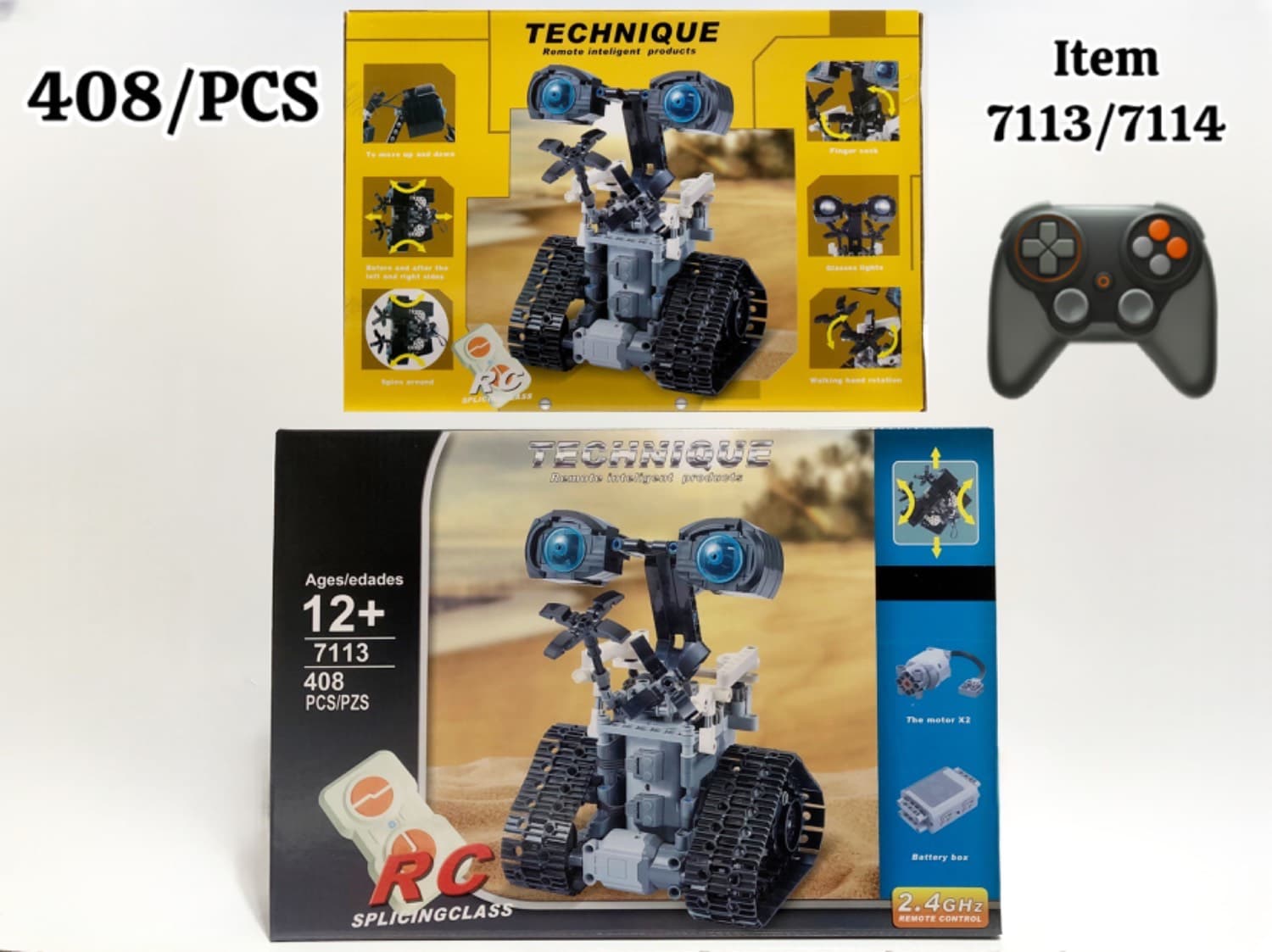 لگو کنترلی فیگور وال ای 408 قطعه WALL E