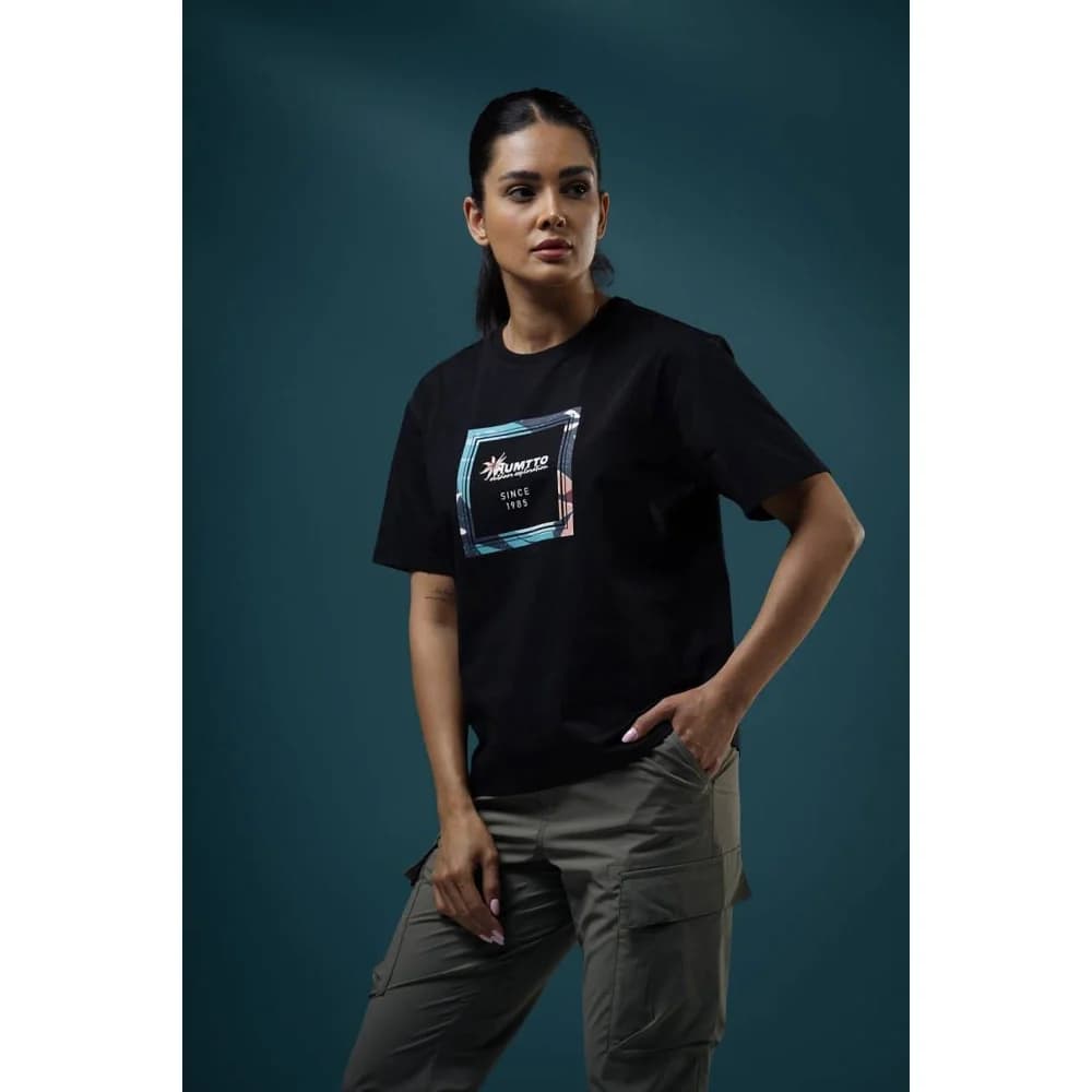 تیشرت زنانه هامتو مدل HUMTTO 28T380B-3