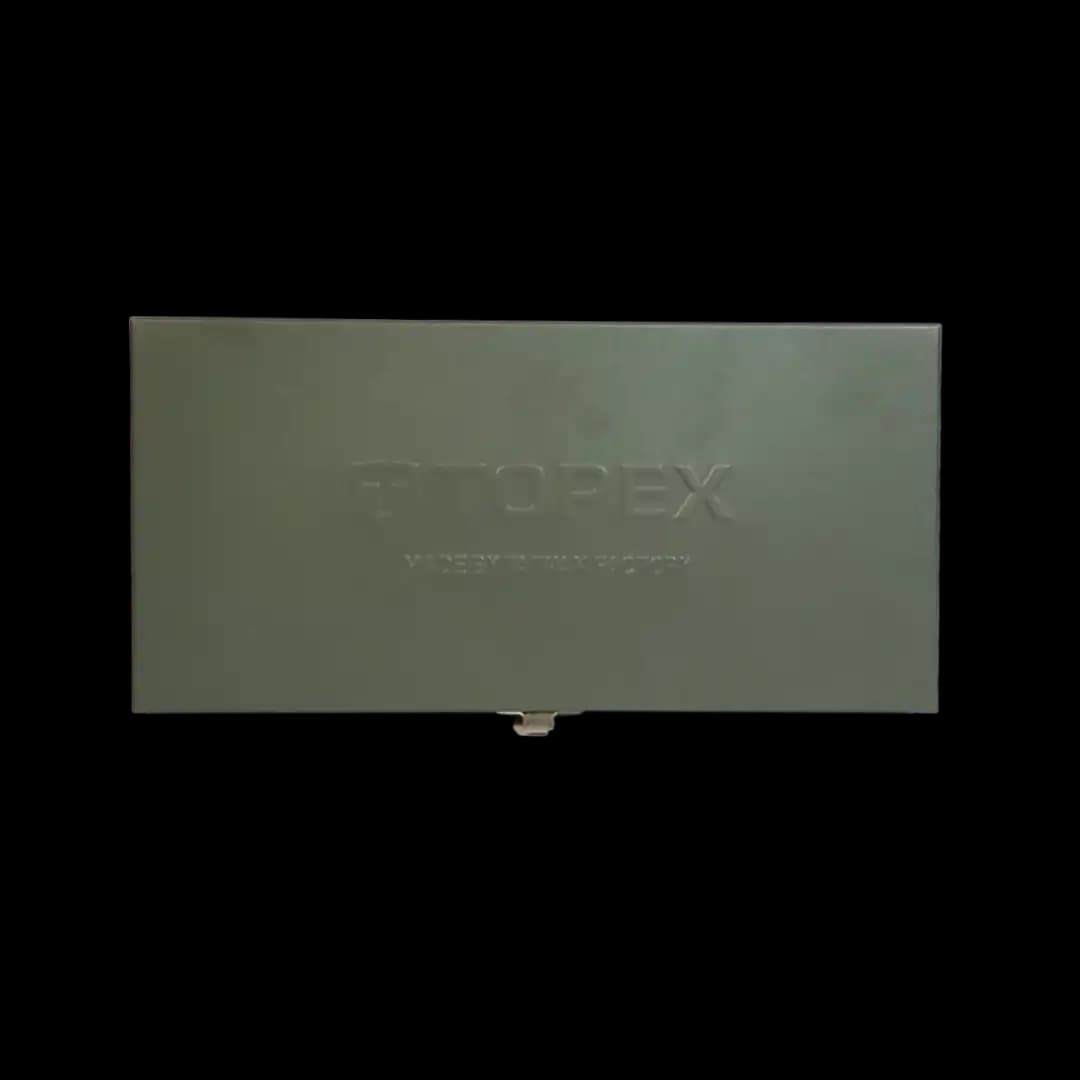 جعبه بکس 40 پارچ 3/8*1/4 تاپکس سری TOPEX PLUS — تصویر ۳