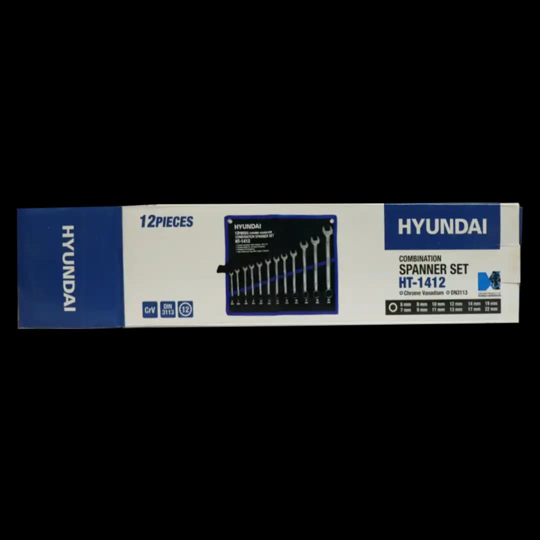 آچار یک سر رینگ کیفی 12 عددی هیوندای مدل HT-1412 — تصویر ۲