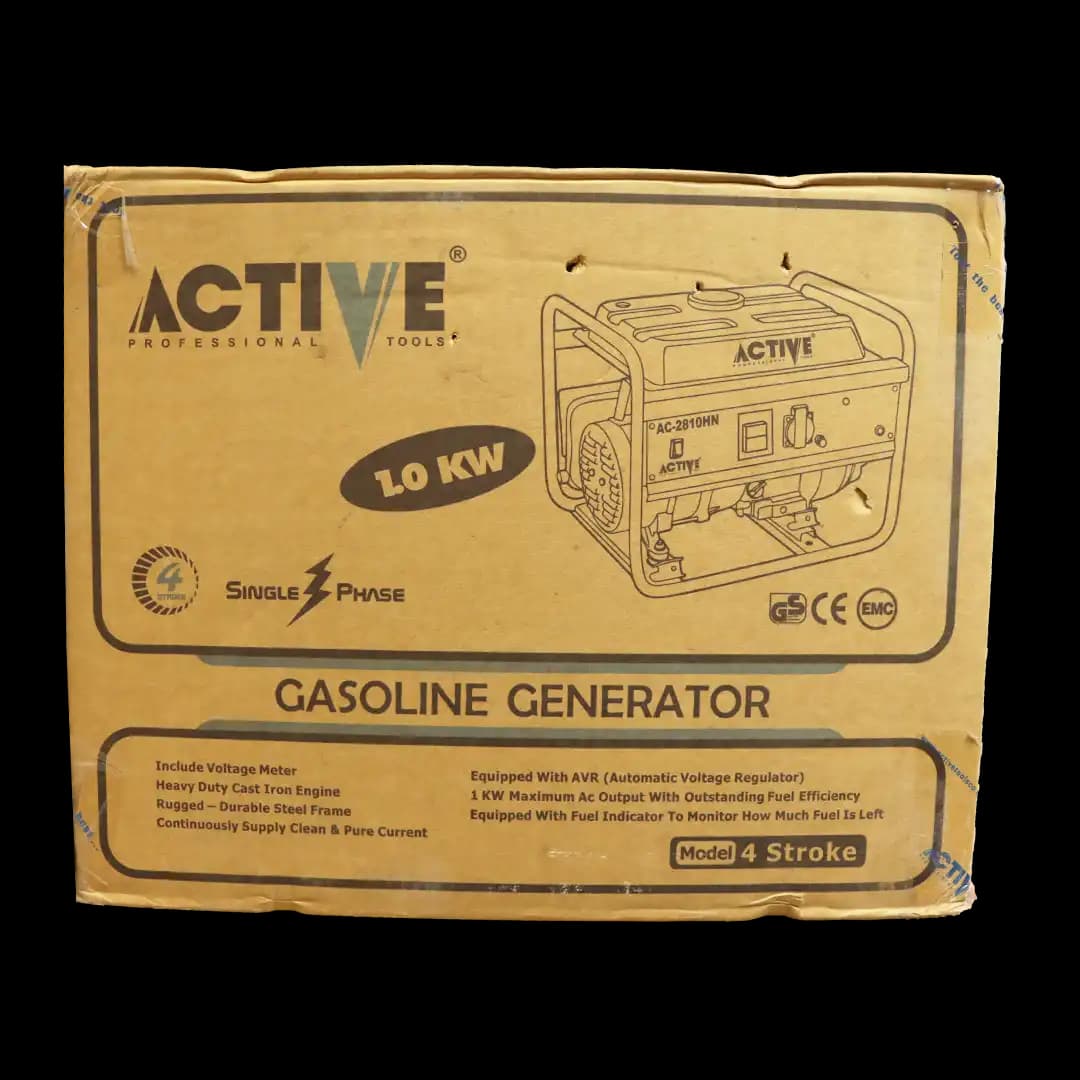 موتور برق بنزینی 4 زمانه 1000 وات اکتیو مدل AC-2810HN — تصویر ۲