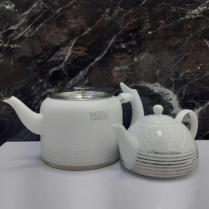 ست کتری و قوری نزاز کد 2406 — تصویر ۴