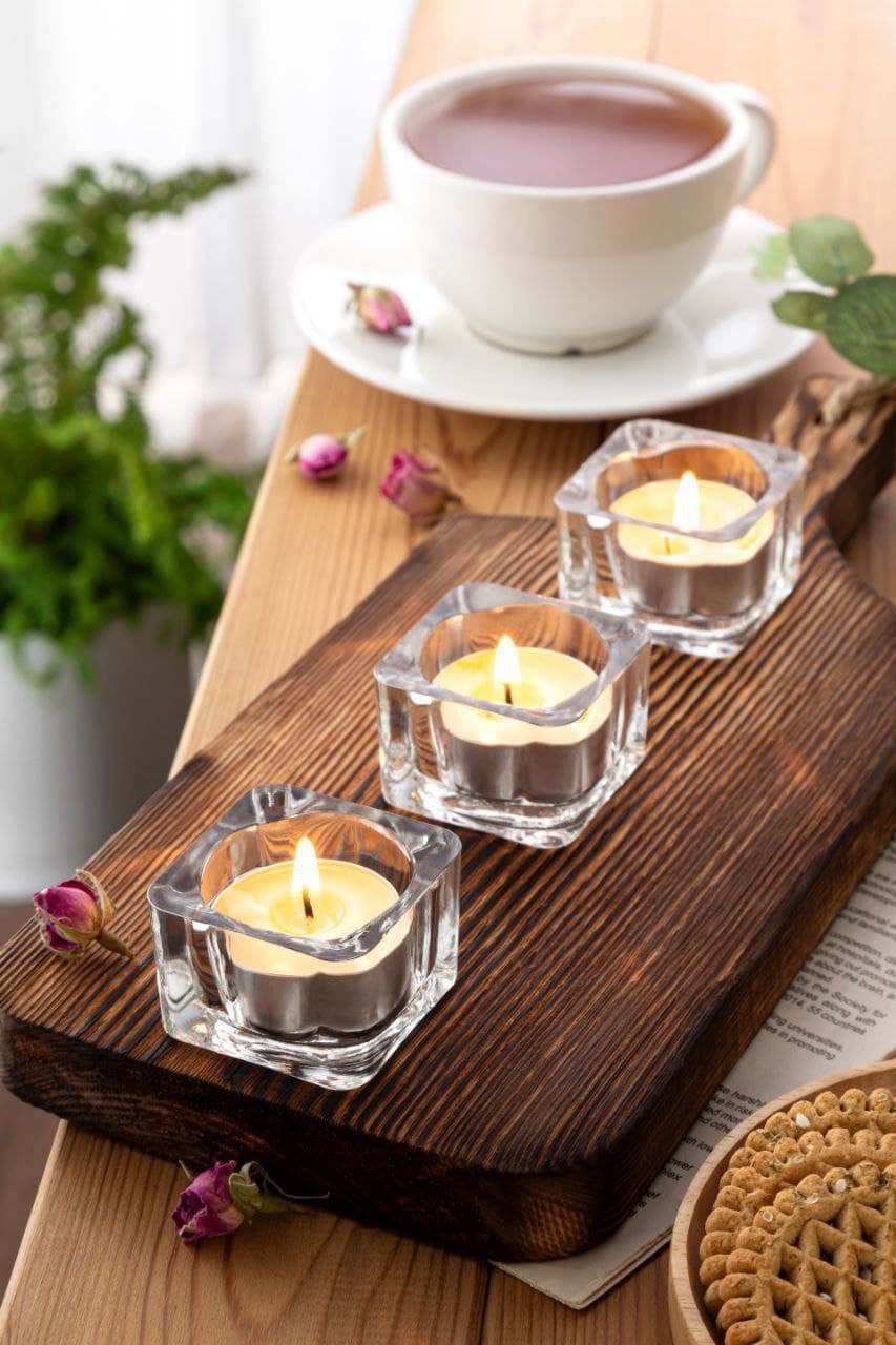 جاشمع وارمر مربعی طرح ایکیا بسته چهار عددی