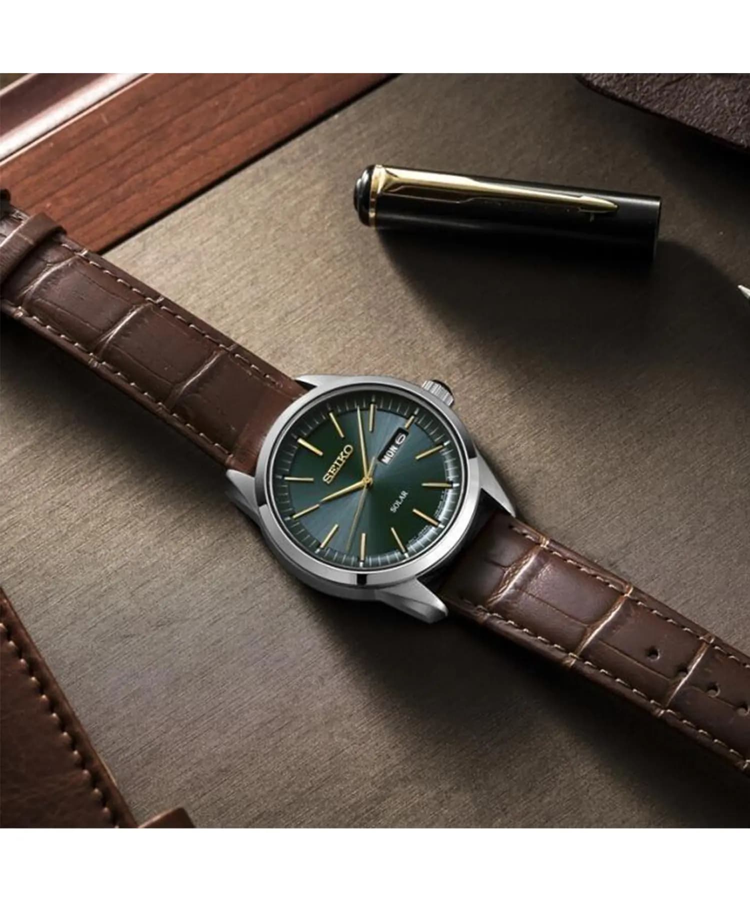 ساعت مچی مردانه اصل سیکو (seiko) زیرمجموعه جنرال مدل SNE529P1 — تصویر ۴