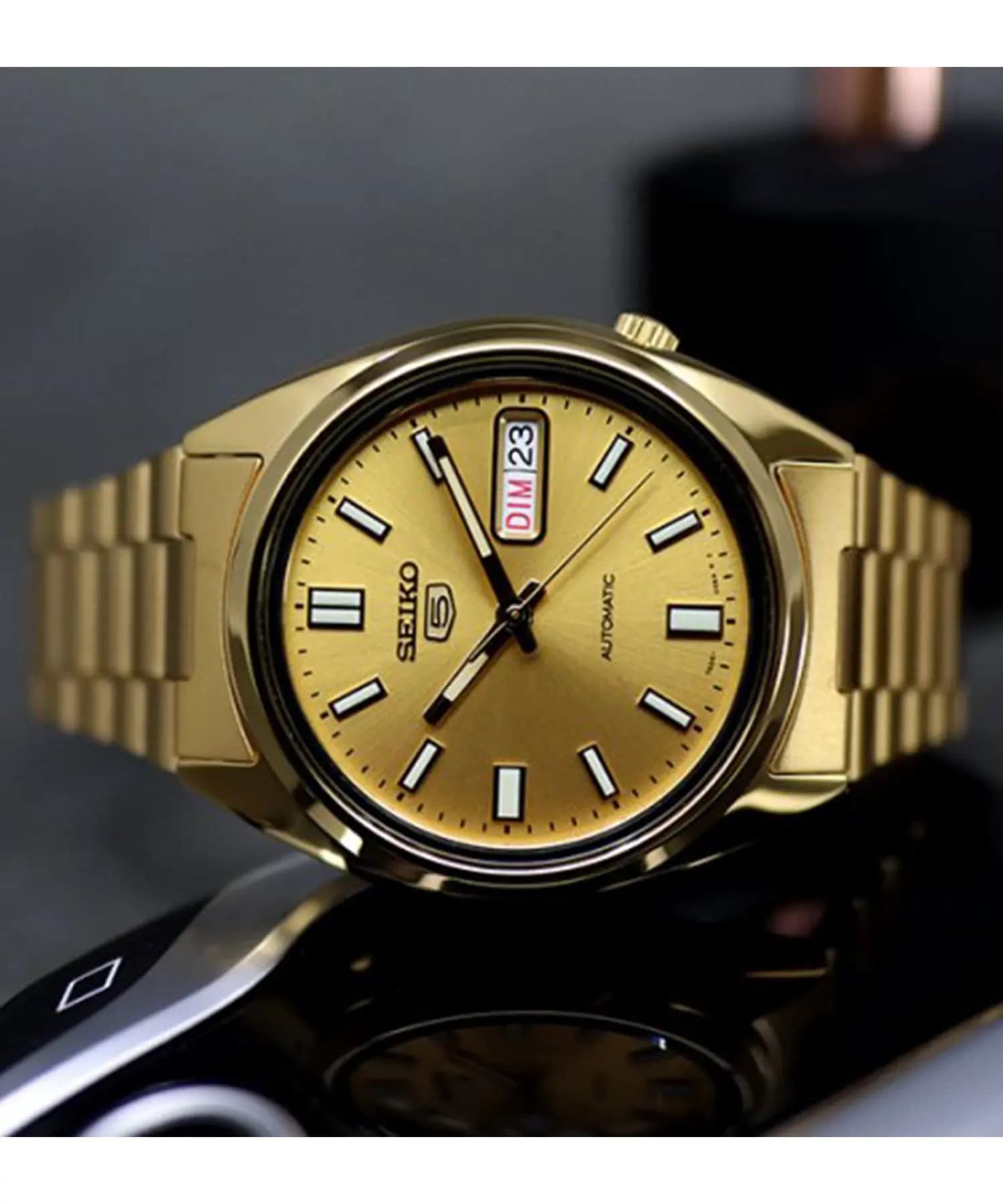 ساعت مچی مردانه اصل سیکو (seiko) زیرمجموعه سیکو 5 مدل SNXS80K1 — تصویر ۴