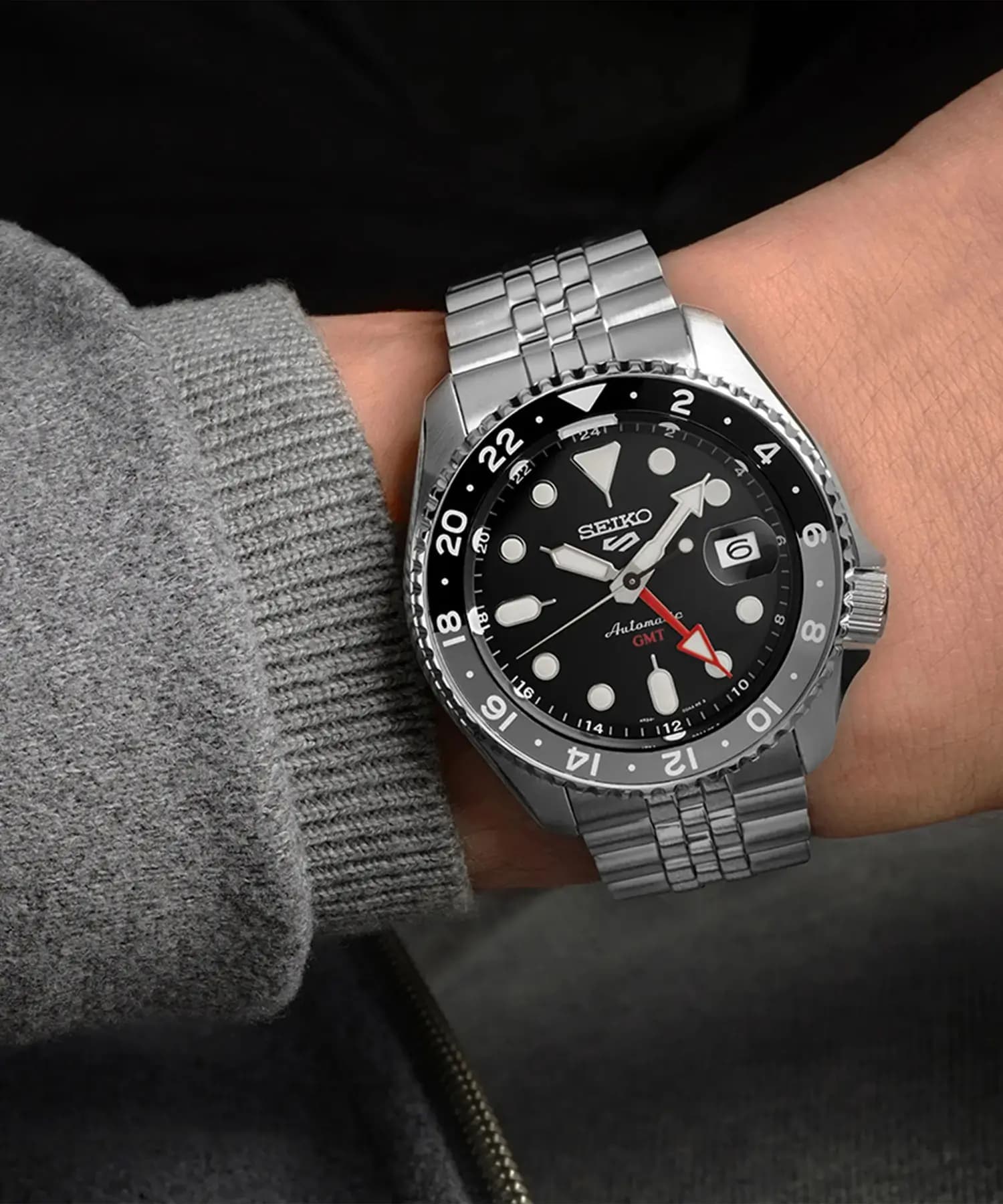 ساعت مچی مردانه اصل سیکو (seiko) زیرمجموعه سیکو 5 مدل SSK001K1 — تصویر ۳