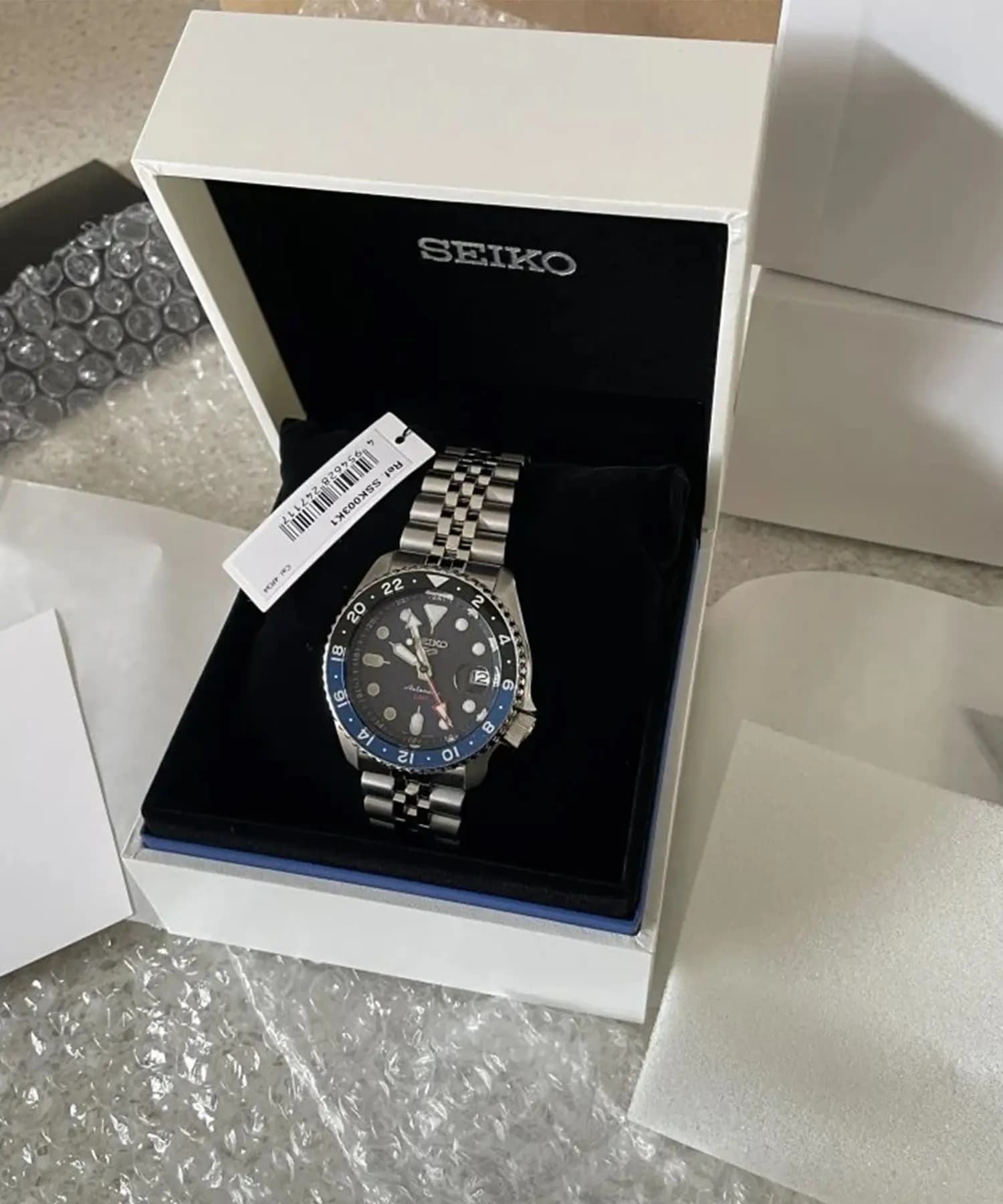 ساعت مچی مردانه اصل سیکو (seiko) زیرمجموعه سیکو 5 مدل SSK003K1 — تصویر ۲