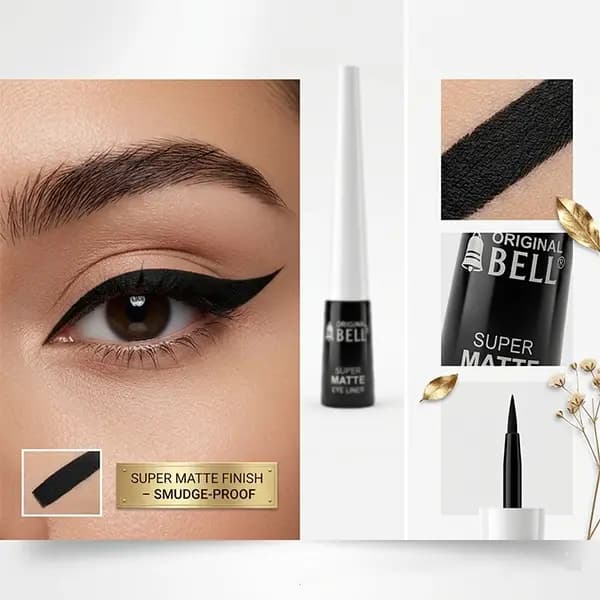 خط چشم مویی بل سوپر مات Super Matte Liquid Eyeliner — تصویر ۳