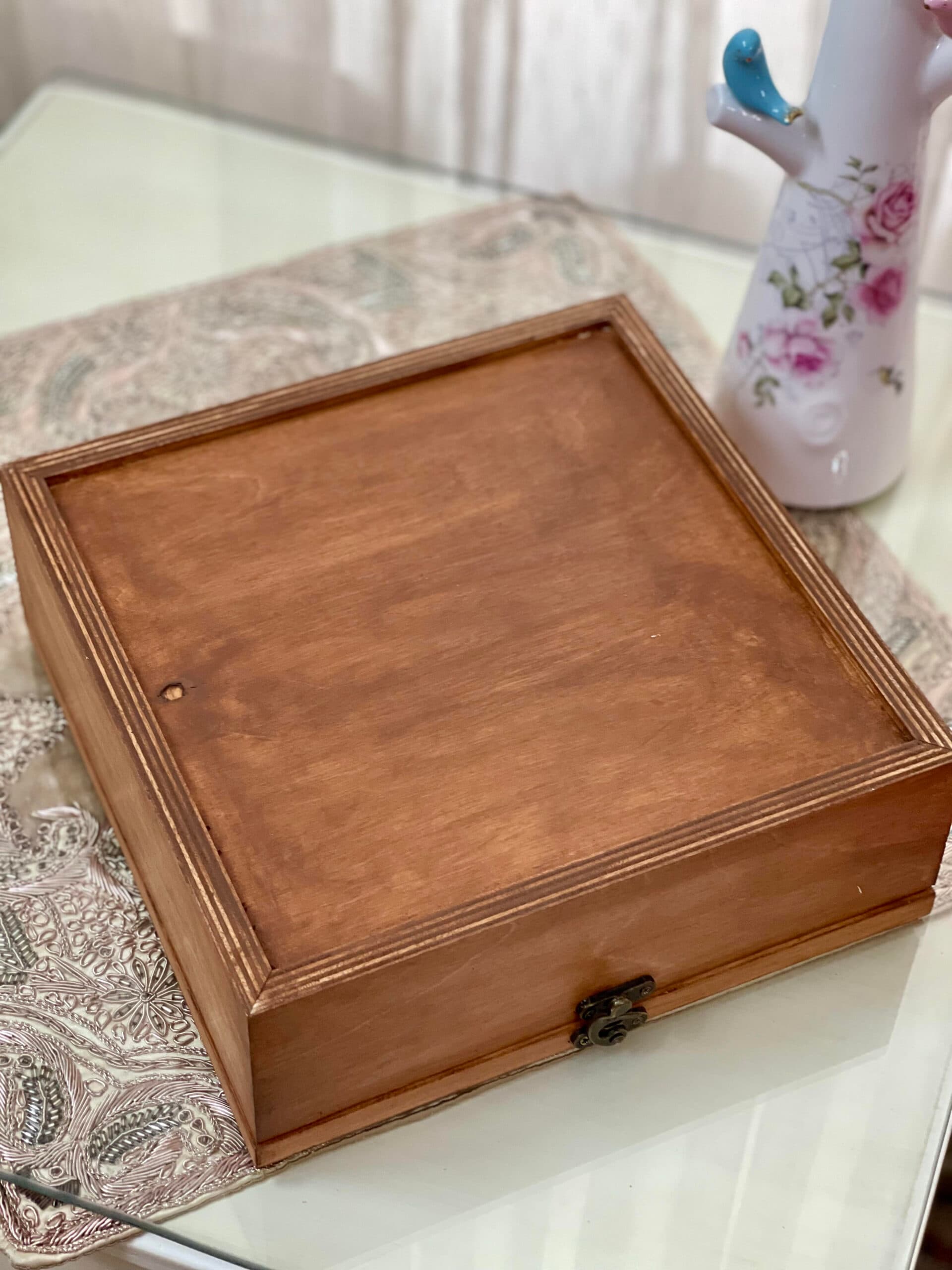 جعبه تی بگ(تی باکس) 4 خانه چوب روسی پلای وود سفارشی بسیار باکیفیت — تصویر ۷