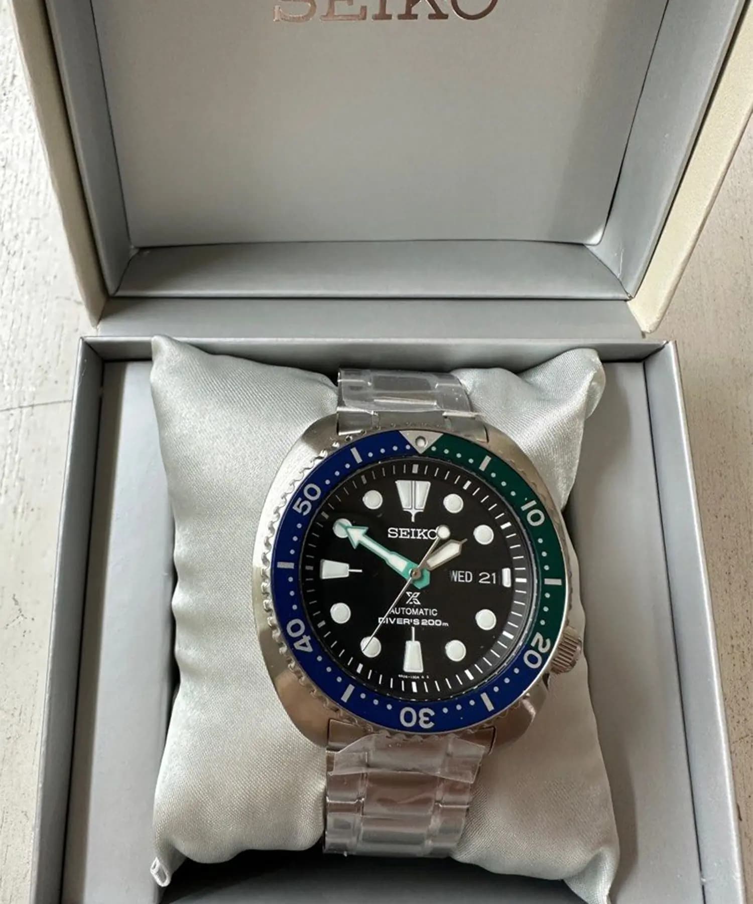 ساعت مچی مردانه اصل سیکو (seiko) زیرمجموعه پروسپکس مدل SRPJ35K1 — تصویر ۲