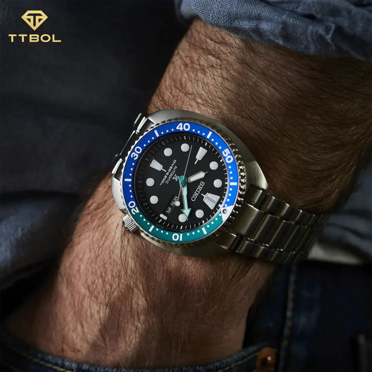 ساعت مچی مردانه اصل سیکو (seiko) زیرمجموعه پروسپکس مدل SRPJ35K1 — تصویر ۷