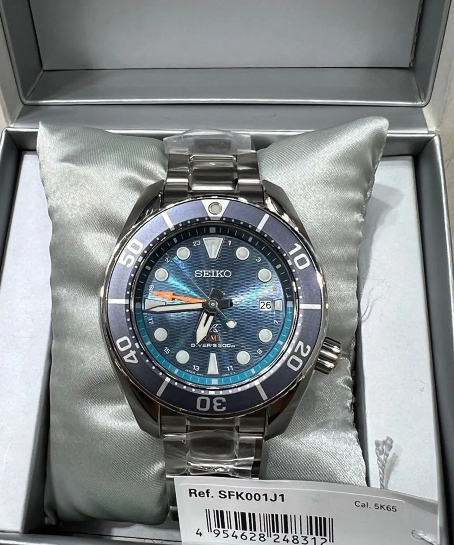 ساعت مچی مردانه اصل سیکو (seiko) زیرمجموعه پروسپکس مدل SFK001J1 — تصویر ۲