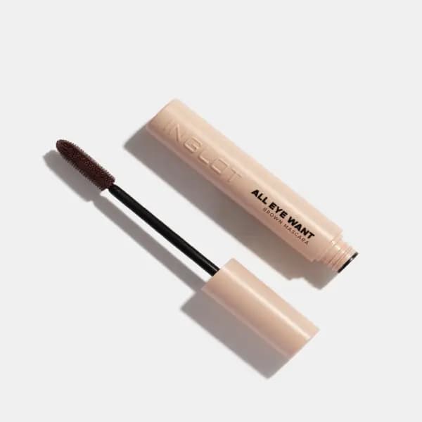 ریمل قهوهای اینگلوت مدل ALL EYE WANT BROWN MASCARA — تصویر ۴