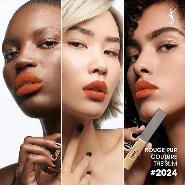 رژلب مات و ماندگار YSL مدل The Slim Matte Longwear Lipstick — تصویر ۲