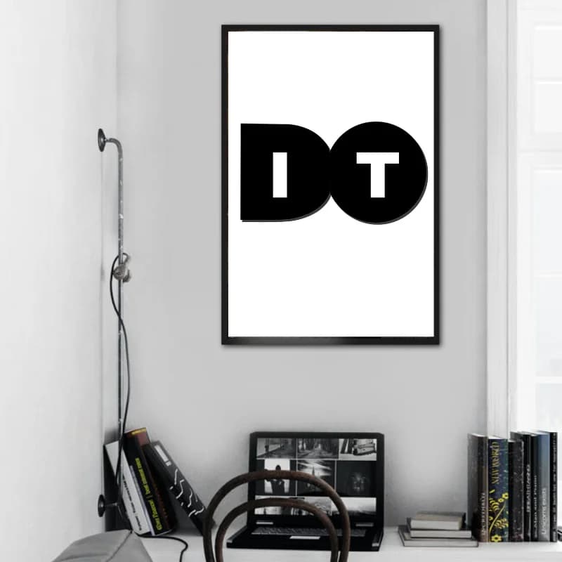 تابلو متن طرح Do It — تصویر ۲