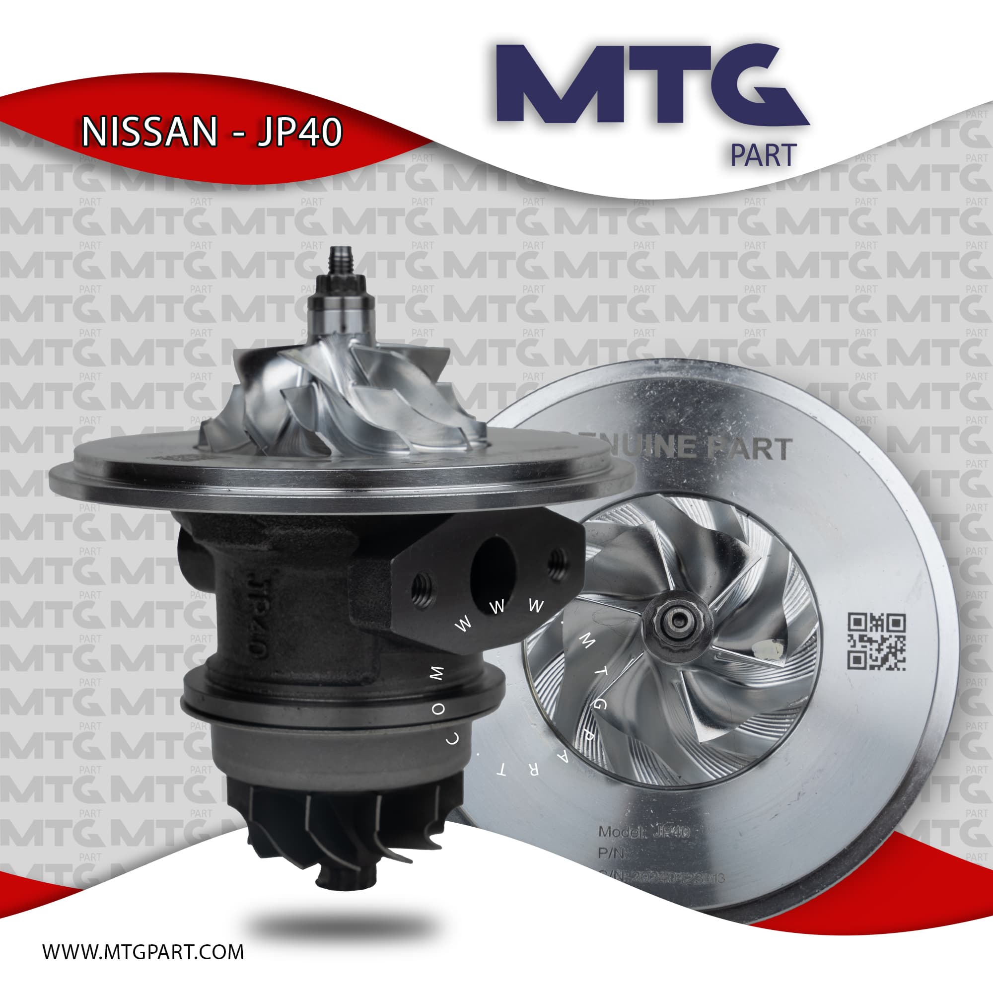 کارتریج توربو شارژ نیسان دیزل NISSAN ( درجه 3) — تصویر ۳