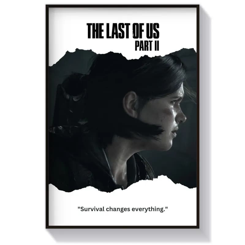 تابلو گیمینگ طرح بازی The Last of Us 2