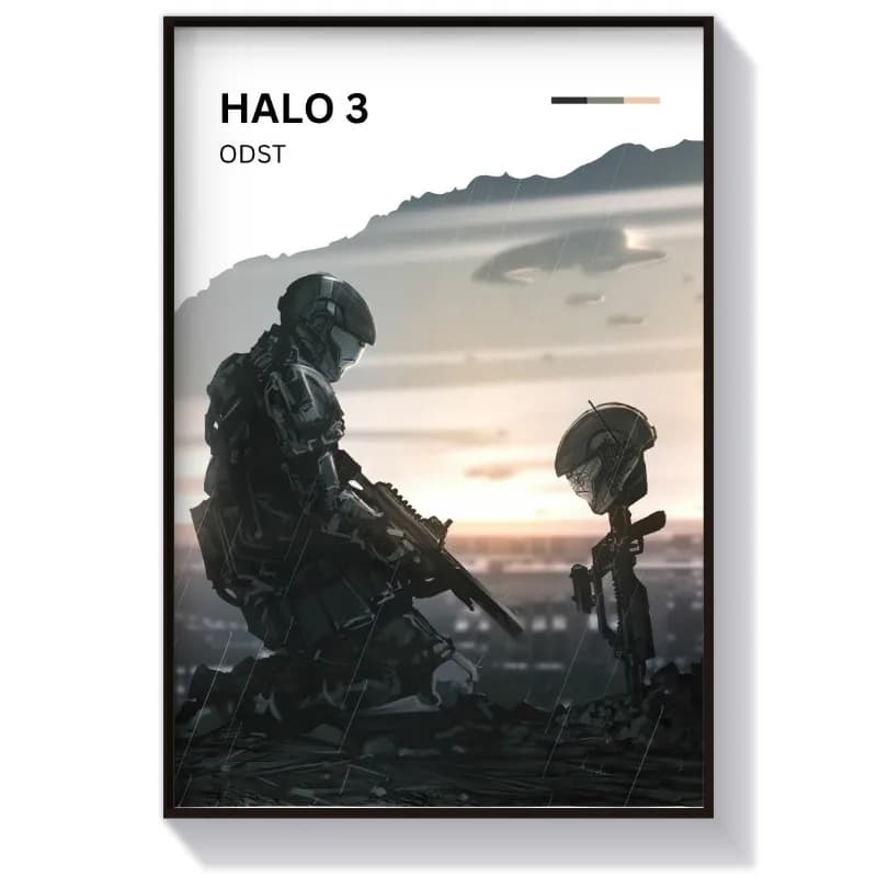 تابلو گیمینگ بازی Halo 3 ODST