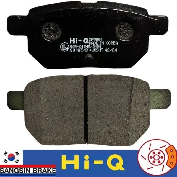 لنت ترمز عقب تویوتا پریوس های کیو Hi-Q