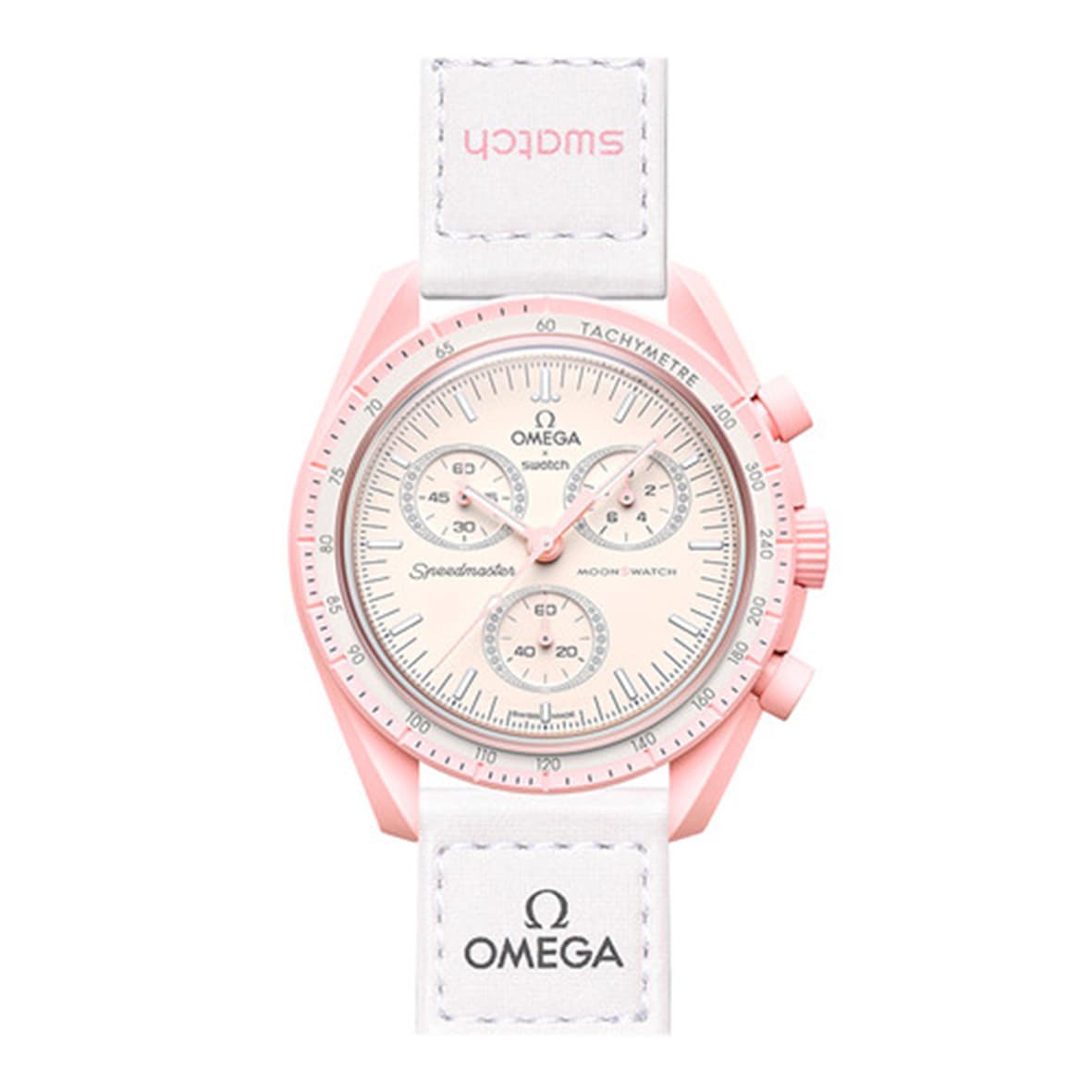 ساعت مچی زنانه/مردانه امگاسواچ OmegaSwatch مدل MISSION TO VENUS SO33P100
