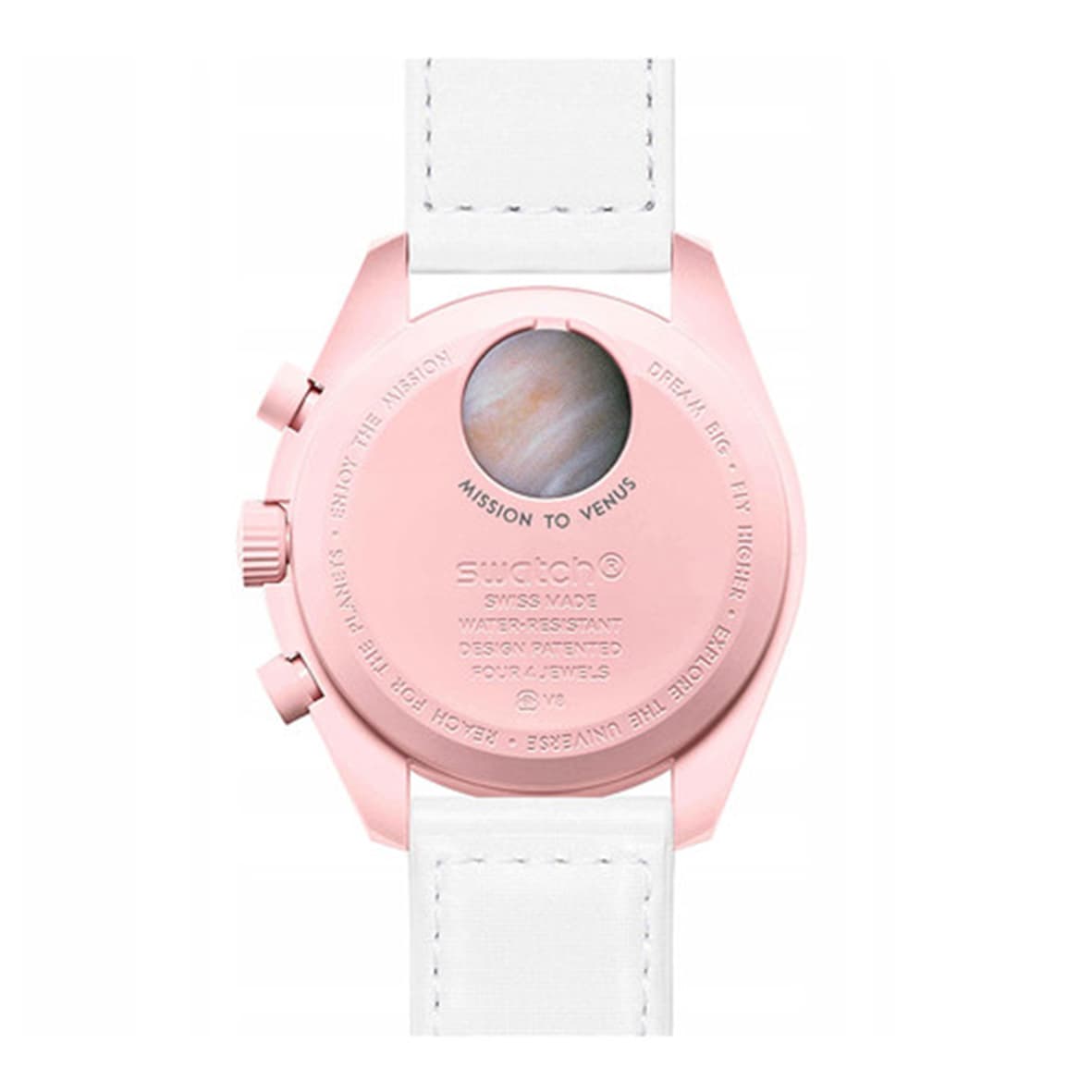 ساعت مچی زنانه/مردانه امگاسواچ OmegaSwatch مدل MISSION TO VENUS SO33P100 — تصویر ۲