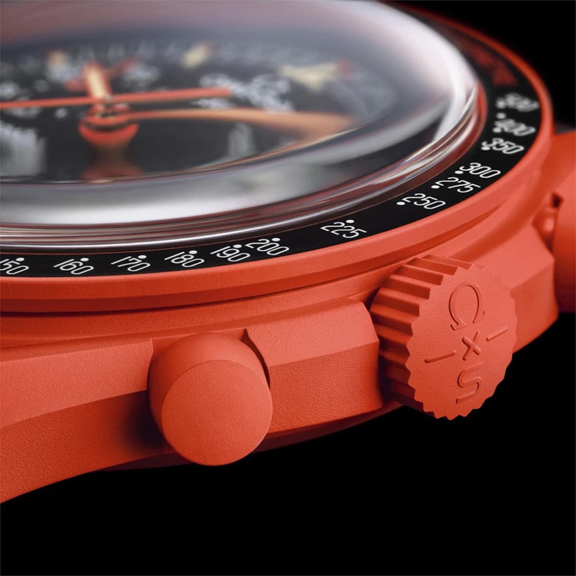ساعت مچی زنانه/مردانه امگاسواچ OmegaSwatch مدل MISSION ON EARTH – LAVA SO33O100 — تصویر ۴