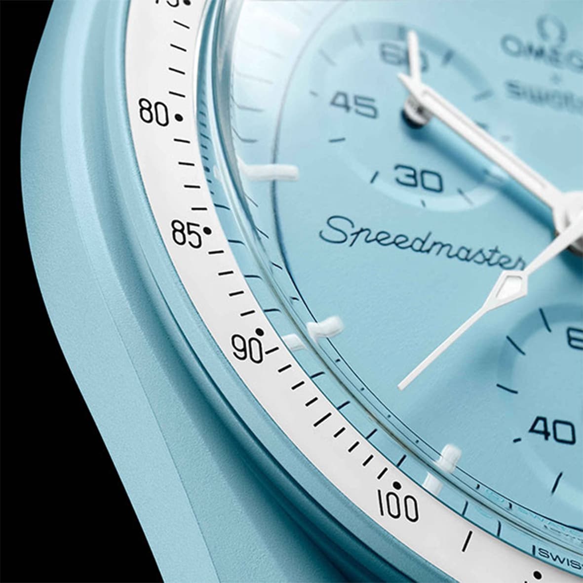 ساعت مچی زنانه/مردانه امگاسواچ OmegaSwatch مدل MISSION TO URANUS SO33L100 — تصویر ۳