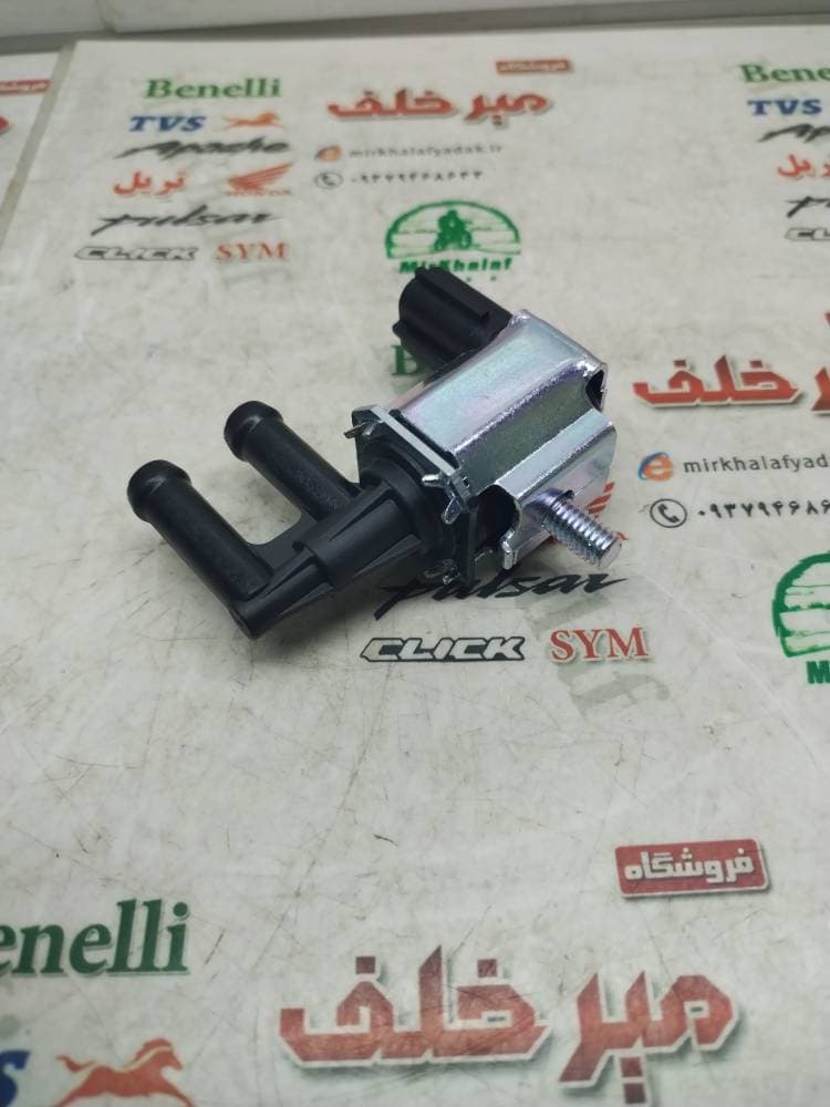 رله سنسور انژکتور 3 سه راهی تقسیم بنزین شیر برقی موتور کلیک و یاماها ایروکس و طرح ایروکس nvx — تصویر ۲