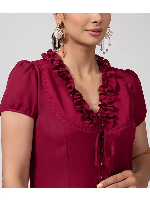 شومیز زنانه برنس Bornos کد 02672 — تصویر ۲