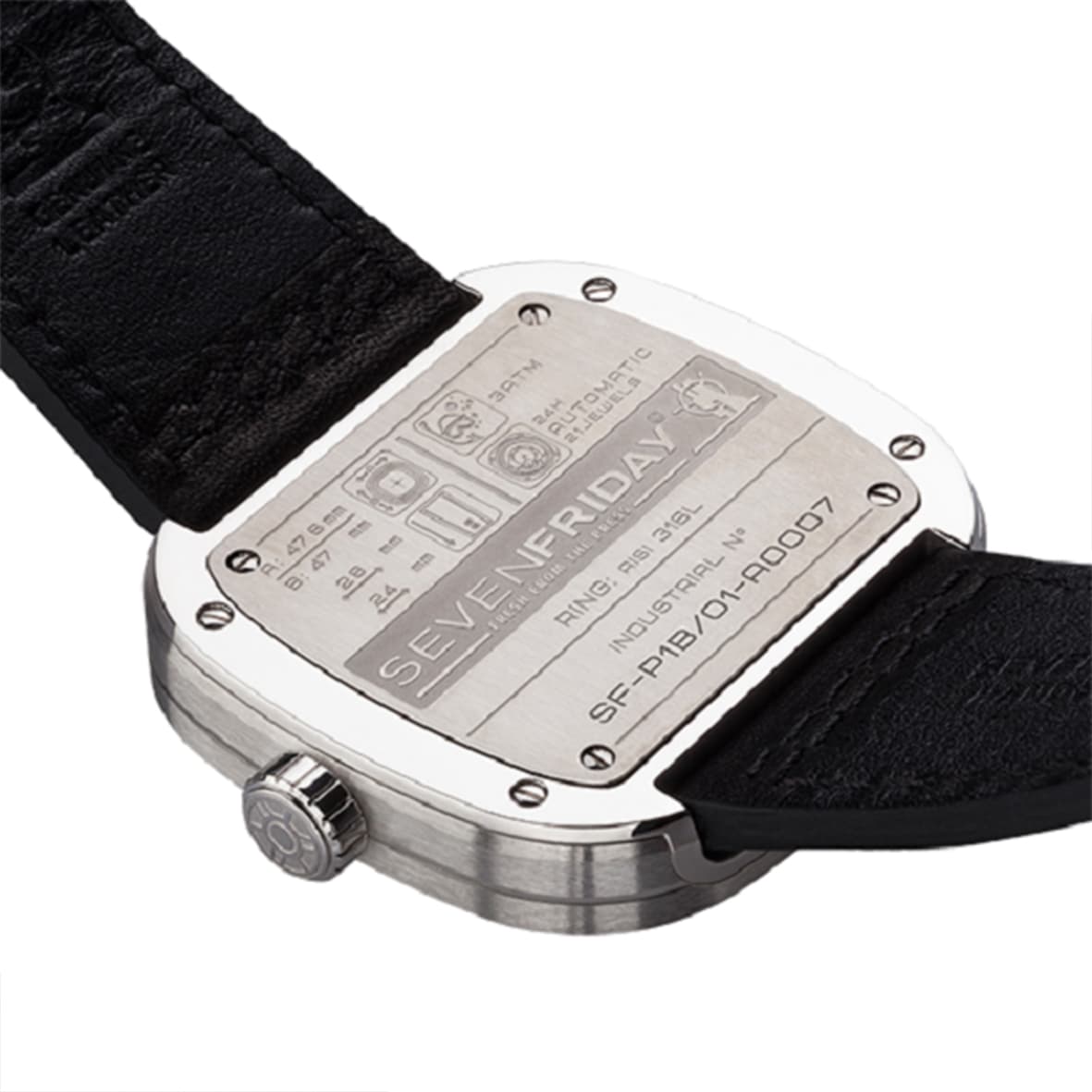 ساعت مچی مردانه سون فرایدی SEVENFRIDAY مدل SF-P1B/01 — تصویر ۴