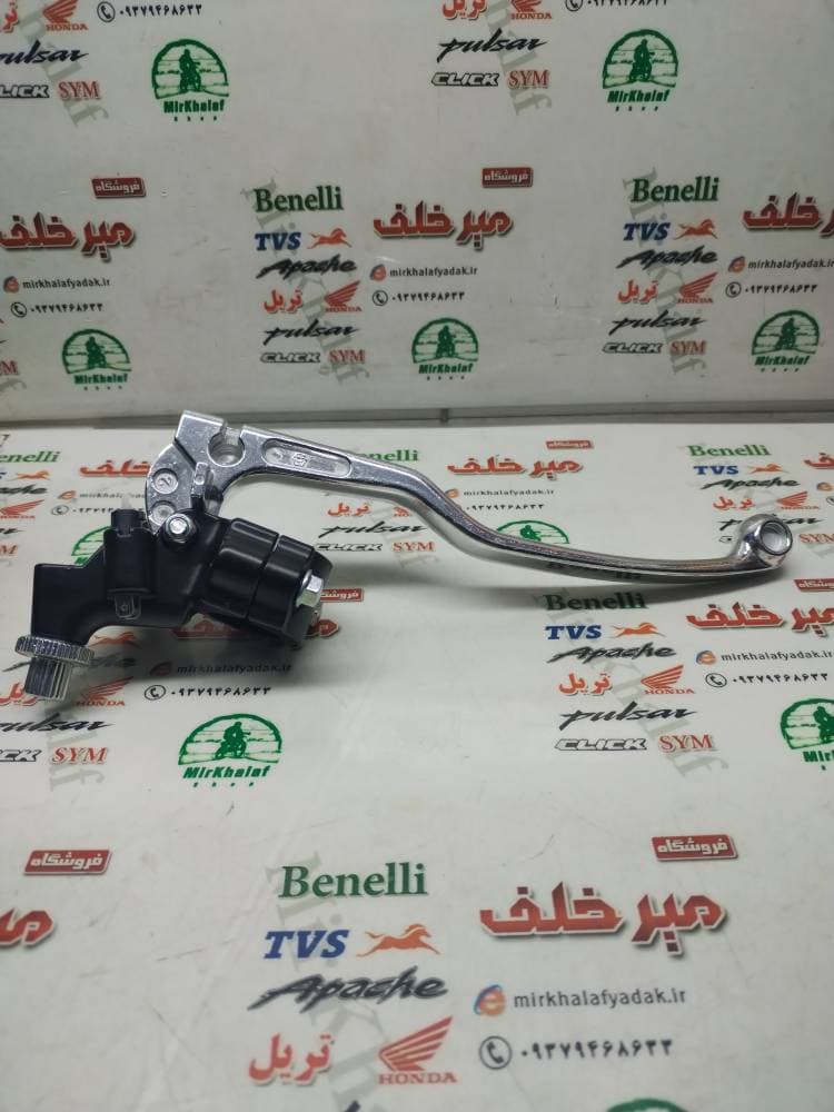 قلوه کامل همراه کتی دسته کلاچ موتور تریل فلات پرواز طرح crf سی ار اف اصلی — تصویر ۲