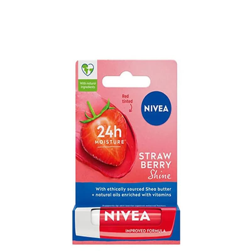 بالم لب نیوا توت فرنگی مدل Strawberry Shine