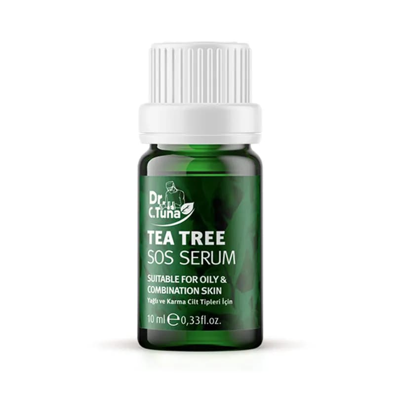 سرم ضد جوش اورژانسی درخت چای دکتر سی تونا فارماسی مدل tea tree